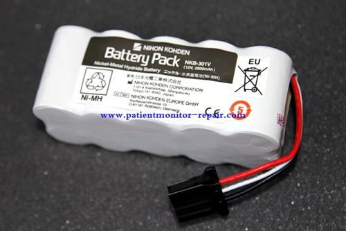 NIHON KOHDEN defibrilatör batarya NKB-301V (12v 2800mAh)