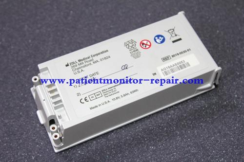 ZOLL R serisi defibrilatör batarya REF 8019-0535-01 parametre özellikleri: 10.8V 5.8Ah 63Wh