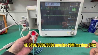 GE B450/B650/B850 Hasta Monitörü PDM Modülü Masimo SPO2 Test Onarımı