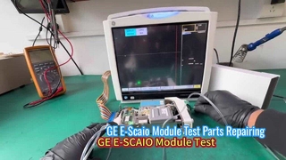 GE E-Scaio Hasta Monitörü Modülü Test Parçaları Tamiri