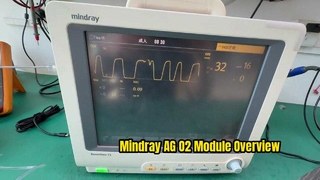 Mindray AG ve O2 Modülü 115 023943 00 Genel Bakış