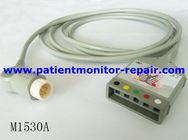Kuyruk - Cull Medikal Ekipman Aksesuarları EKG Hasta Gövde M1530A Kablo IEC