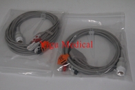 98ME01AB001 EKG Yedek Parçaları Üç Kurşunlu Kelepçe Yetişkin EKG Kablosu