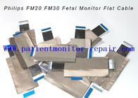 FM20 FM30 Fetal Monitor Tıbbi Ekipman Parçaları için Düz Kablo