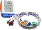 Tıbbi Ekipman Aksesuar Uyumlu Leadwire 5 Kurşun Kablo Bireysel Paket